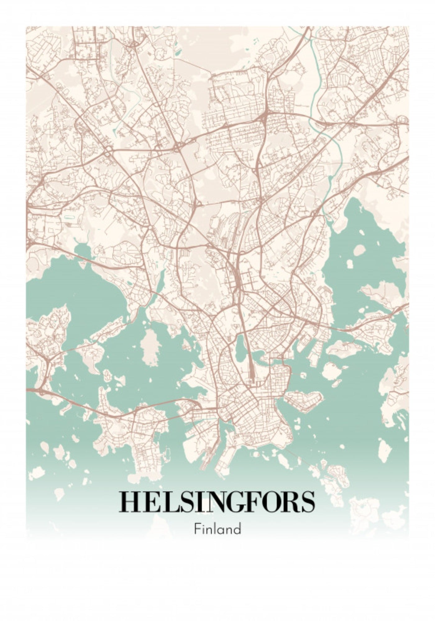 Helsingfors - Finland 21x30cm (A4)