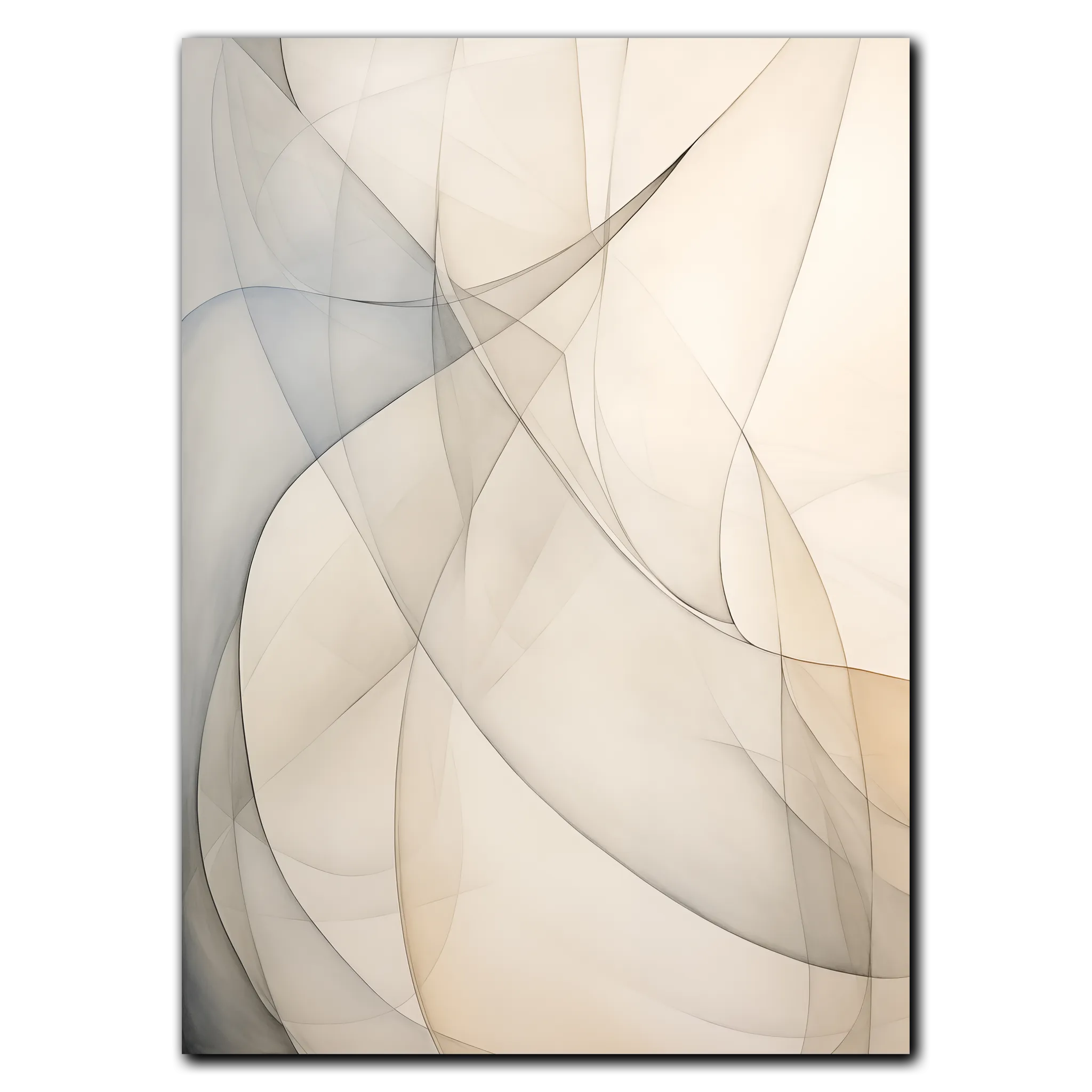 Abstractions Of Lightness No. 3 Plakat 21x30 cm (A4) / Ingen ramme