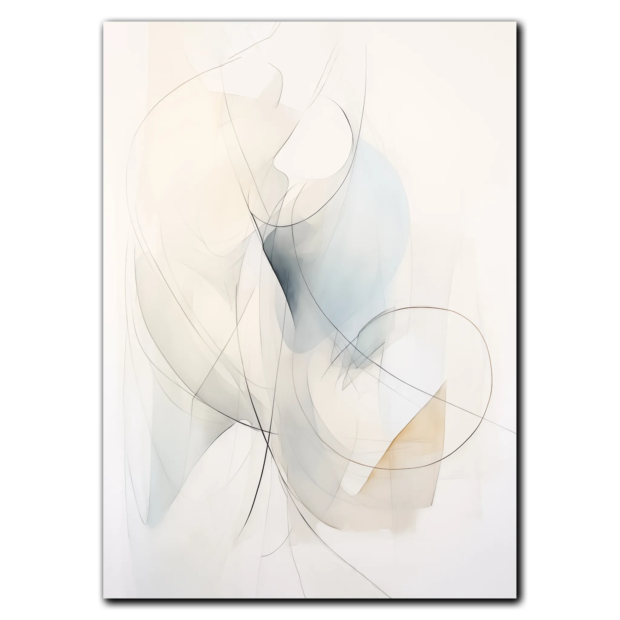 Abstractions Of Lightness No. 5 Plakat 30x42 cm (A3) / Egetræ