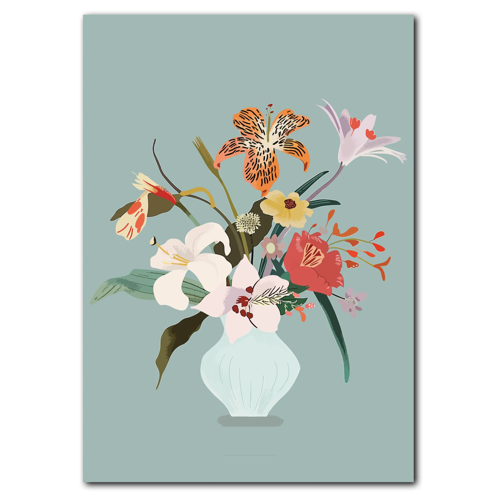 Botanique No. 4 Plakat 21x30 cm (A4) / Egetræ