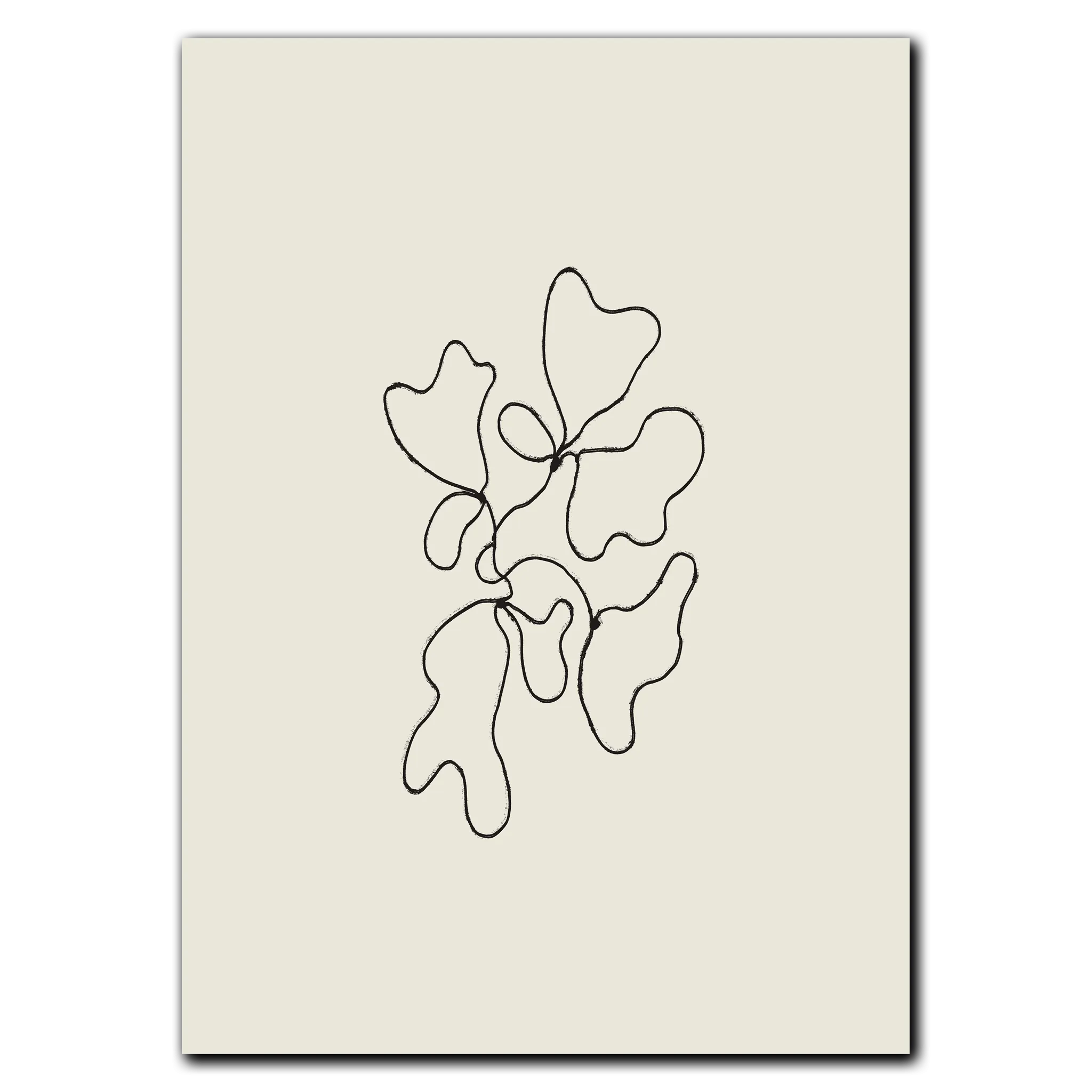 Flowing Nature Plakat 21x30 cm (A4) / Ingen ramme