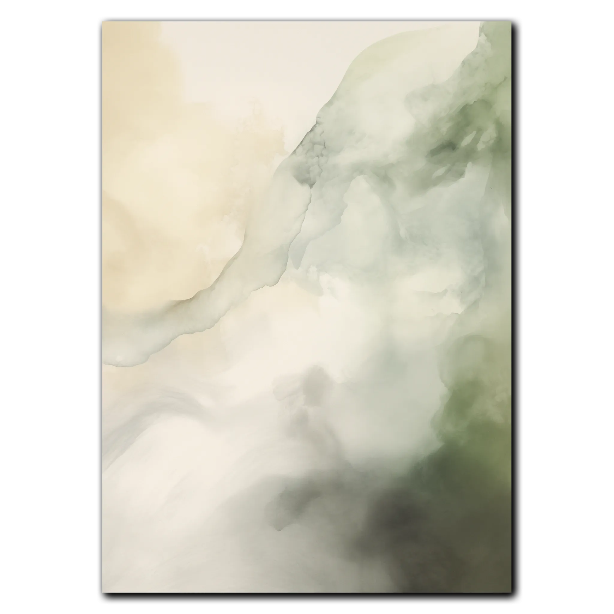 Forest Mist Plakat 30x42 cm (A3) / Egetræ
