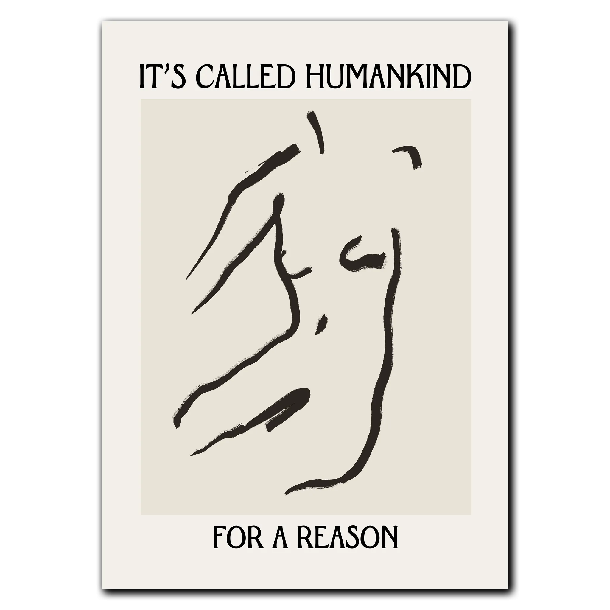 Humankind Plakat 30x42 cm (A3) / Ingen ramme