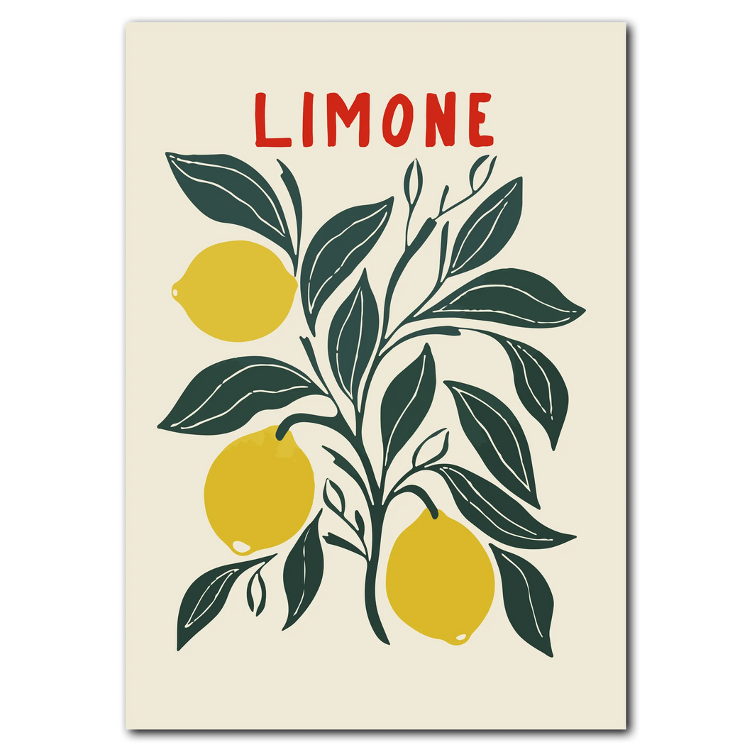 Limone Plakat