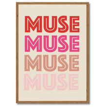 Indlæs billede til gallerivisning Muse No. 1 Plakat
