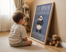 Indlæs billede til gallerivisning Alle Børnene - Panda Amanda Plakana
