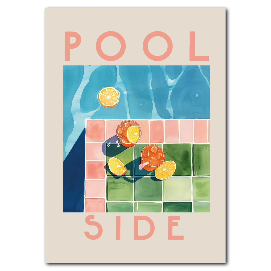 Pool Side Plakat