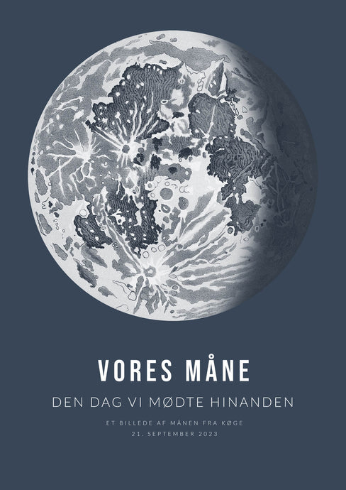 Måneplakat No. 2 Plakana