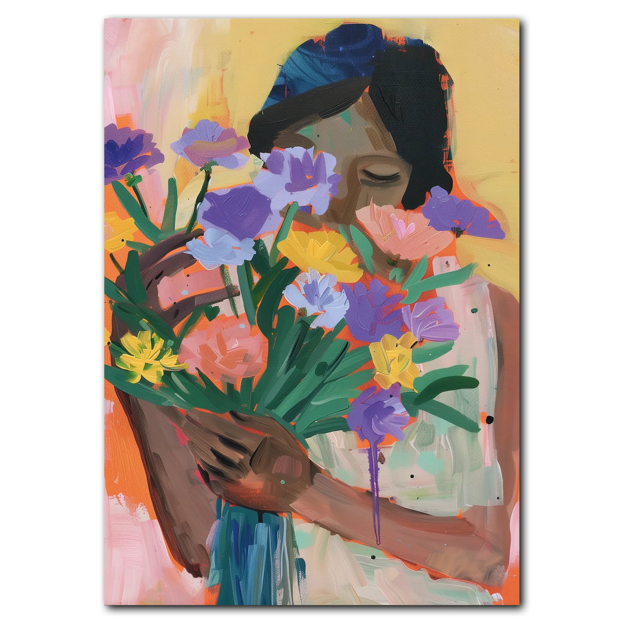 Blooming Moment Plakat 70x100 cm (B1) / Egetræ