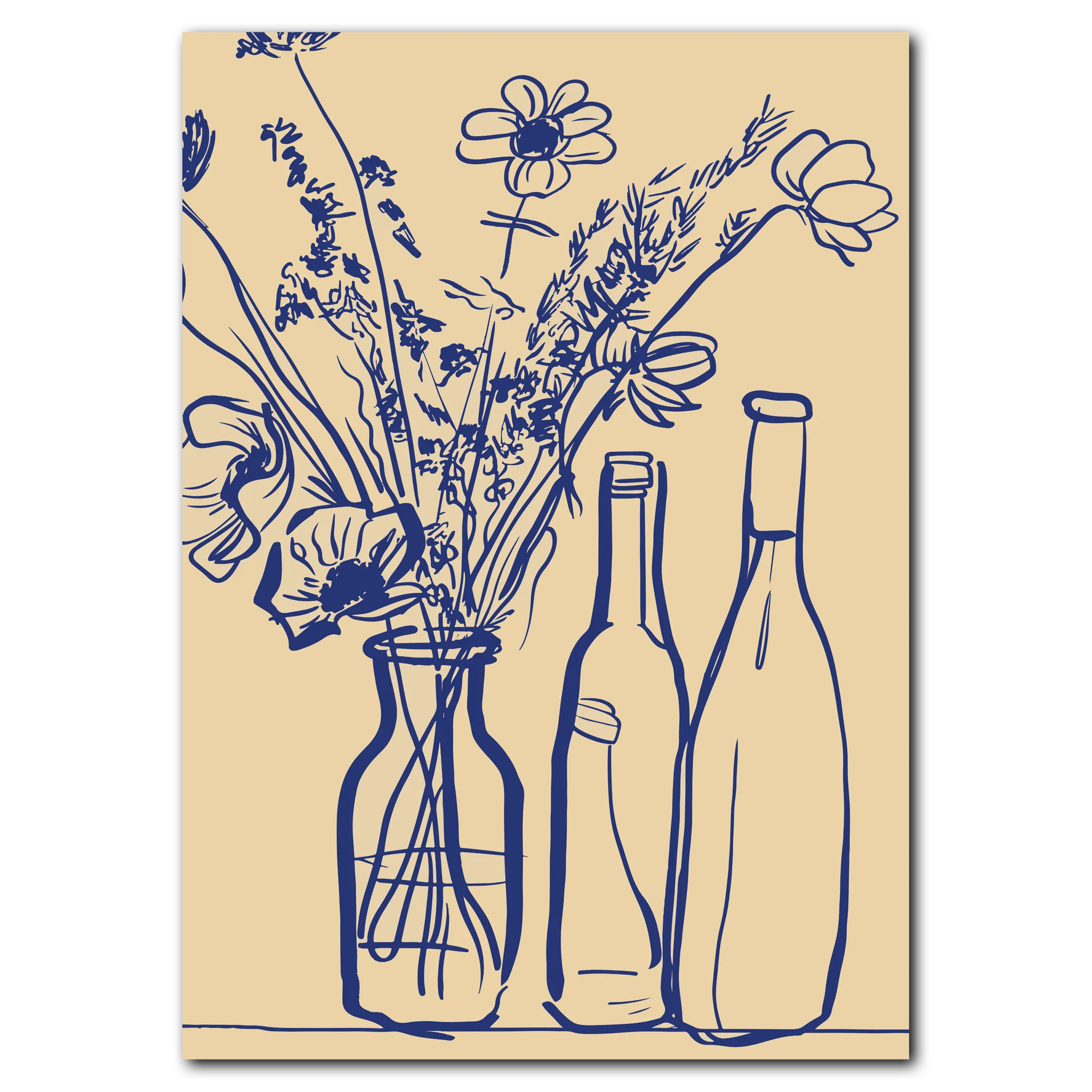 Everyday Bouquet Plakat 50x70 cm (B2) / Egetræ