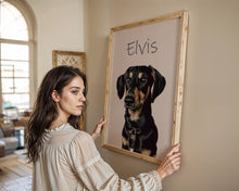 Indlæs billede til gallerivisning Kæledyrs portræt Plakana
