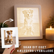 Indlæs billede til gallerivisning Kæledyrs lysbillede i ramme Plakana
