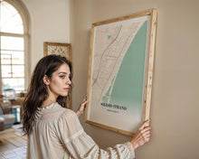 Indlæs billede til gallerivisning Solrød Strand Plakat by Plakana, 21x30cm (A4)
