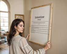 Indlæs billede til gallerivisning Sjov byplakat – Tarm på engelsk
