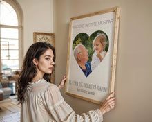 Indlæs billede til gallerivisning Verdens bedste morfar med billede Plakana
