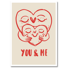 Indlæs billede til gallerivisning You &amp; Me Plakat
