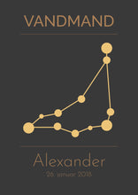 Indlæs billede til gallerivisning Stjernetegn plakat Plakana
