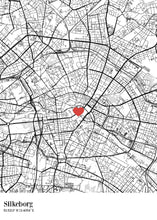 Indlæs billede til gallerivisning Bykort med pin Plakana
