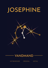 Indlæs billede til gallerivisning Stjernetegnsplakat med styrker Plakana
