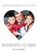 Indlæs billede til gallerivisning Verdens bedste farfar med billede Plakana
